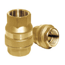 국산 우성밸브 판체크밸브 황동 15A 20A 25A 32A 40A 50A SCREW TYPE, 1개