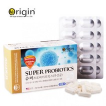 100억 프로바이오틱스 유산균 100억마리 장까지 살아가는 식물성 장용성 캡슐 이산화규소없는 유당없는 유산균 장내가스제거 유상균 100억보장 유산균 장정착유산균 장밀착유산균, 오리진 슈퍼프로바이오틱스 유산균  60캡슐