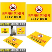 대형 포맥스 주차금지 표지판 주차금지안내판 주차장안내판 주차금지표지판 외부차량주차금지표지판 주차금지