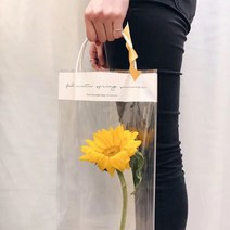 화이트데이 선물 포장 투명 봉투 꽃봉투 중 10P 2세트 (총20P)