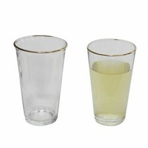 금테 에코컵 640ml 하이볼 언더럭잔 유리그릇 주방용, 본상품선택