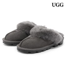 어그 어 그 우먼스 코케트 털 슬리퍼 (5125-GREY)