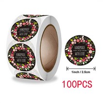 스티커세트 다이어리 꾸미기 새해 다꾸 폰꾸 스티커 세트 용품 100500PCS 감사합니다 스티커 라벨 수선화, 01 100PCS
