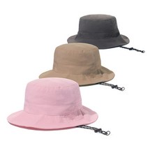 몬자 클래식 패커블 방수 버킷햇 D35301, D35301 연핑크