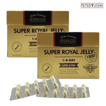 피터앤존 뉴질랜드 royal jelly 로열제리 1800mg 200캡슐 2개(주문 후 10일이내 수령예정 - 공휴일제외), 뉴질랜드 프로폴리스 치약, 200캡슐 - 2개, 2개, 200정