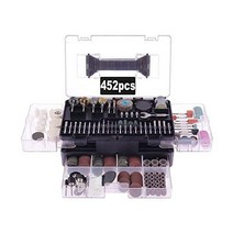 로터리 툴 액세서리 키트 크래프트포스 545pcs 로터리 비트 호환 18