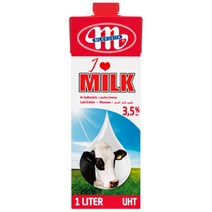 [치즈파티]믈레코비타 멸균우유 (폴란드) 1L, 1000ml, 1개