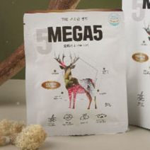 건강한형제 오메가3 사슴져키MEGA5 50g 사슴고기 강아지고양이간식, 상세페이지 참조