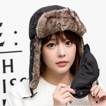 남여공용패션 군밤모자 귀달린모자