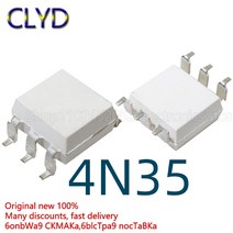 제네레이터 발전기 4N35 칩 SOP6 광학 커플러 트랜지스터 출력 1 개/1 세트 생성, 한개옵션0