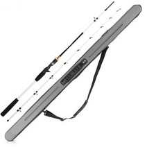 히트몬스터 카본브레인 루어 낚싯대 C662M + 로드케이스 세트, 실버