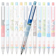 미쯔비시 디즈니 한정판 쿠루토가 샤프 0.5mm 도날드덕 모자 M5-650DS, 미키 레드