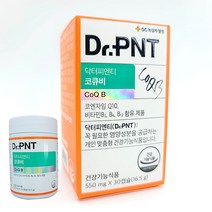 [정품] 닥터피엔티 코큐비 코엔자임Q10 비타민B COQ10 녹십자웰빙, 2개, 30캡슐