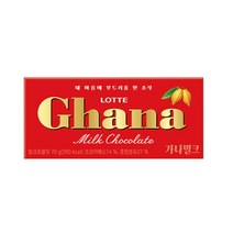 롯데 가나 밀크 초콜릿, 70g, 20개