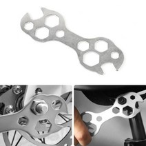 휴대용 육각 랜치 멀티 사이즈 렌치 스패너 공구 자전거 수리