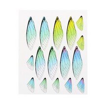 나비 날개 펜던트 귀걸이 우아한 곤충 드롭 귀걸이 DIY 쥬얼리 공예