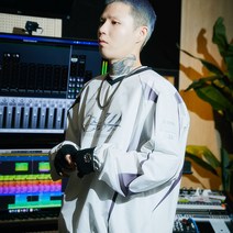 크럼프 봄 가을 맨투맨 크롬 우븐 피스테 [라이트그레이] - LIGHTGRAY