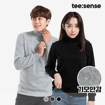 기모 SH 목폴라 티셔츠 여성 남성 커플 도톰 겨울 교복 학생 빅사이즈