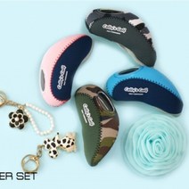 골프 헤드커버 야마하아 PXG 네오플랜 호환 9개, 핑크