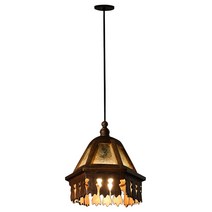 스파 우드 창업 홈카페 타이 카페 인테리어 조명 동 조명갓 빈티지 음식점, 0x0x1cm, 5W