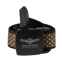 브랜드없음 아티누스 AB-500 골드 자갸드 낚시복 벨트, (남성)블랙골드M(30)
