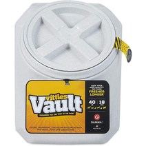 감마2 Vittles Vault Outback 밀폐 반려동물 사료 용기 18.1kg(40파운드) (1팩), Container, 40 Pounds