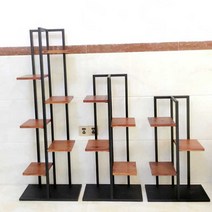 선반 랙 선반장 다용도선반 모듈 원목 다용도실 조립, 작은 꽃대 50x22x80