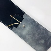 오브리즈 국내제작 1+1 가죽필통 펜케이스 펜파우치 학생 필통, 워싱_스톤그레이