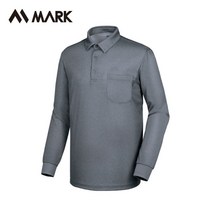 마크 작업복상의 MT-2066 카라 긴팔 티셔츠 추동복 근무복, 2XL