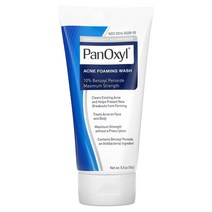 PanOxyl 아크네 포밍 워시 벤조일퍼옥사이드 10% 맥시멈 스트렝스 156g5.5oz