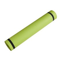미끄럼 방지 두꺼운 요가 매트 6MM 스포츠 피트니스 EVA 편안한 폼 운동 필라테스 체조, Green-3mm