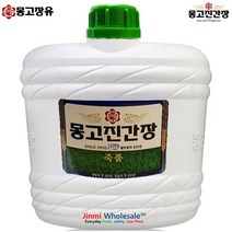 [몽고장유] 부천 몽고 죽품 간장 4.5L, 1개