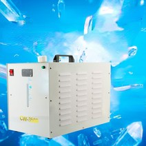 레이저냉각기 산업용 칠러 레이저 조각 기계 냉각기 CW3000 산업용 물 220V AC CNC 스핀들 튜브 9L, 02 B  CW3000 laser