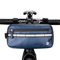 자전거 캐링백 가방 배달 코뿔소 자전거 앞가방 다목적 차량 손잡이 크로스바디 삼각가방 크, 01 3.5L, 03 블루 X20990