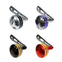 금양 KTP 파워핸들 80mm(알루미늄합금)튜닝핸들/베이트릴핸들/다이와 시마노 바낙스 호환, 레드골드(KTP-03 RG)