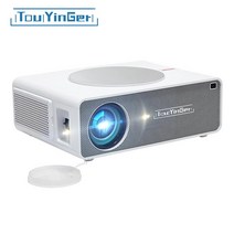 Touyinger Q10 빔프로젝터 FHD 홈시어터 LED 4K 고화질 스마트TV 가정용프로젝터 미팅용