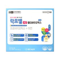 락포엘 듀오 멀티바이오틱스 60포/유산균