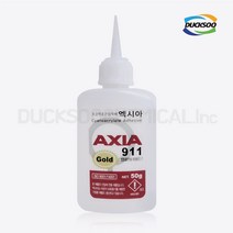 K_엑시아 난접착용 중점도 순간접착제 125 AXIA _50g 산업용, 단품
