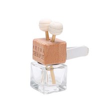차량용 디퓨저 용기 우드사각 리드세트 5ml/클립