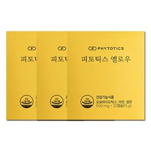 피토틱스 옐로우 프로바이오틱스 500mg x 30캡슐 3박스, 3개, 500mg x 30