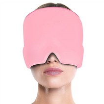눈 얼굴 마사지 쿨러 쿨링기 롤러 쿨링 기구 괄사 쿨 젤 핫 콜드 레이 두통 및 편두통 릴리프 캡 아이스 모자 아이 마스크 for 릴리프 두통 스트레스 퍼피 아이 스트레처블 팩, 자주색