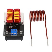 5V-12V ZVS 유도 가열 전원 공급 장치 드라이버 보드 모듈 + 코일, 하나, 보여진 바와 같이