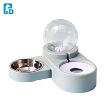 입양견선물 강아지 반자동 급수기 식기 펫피더 초보견주 밥그릇 편리세척 볼 보울, 1개