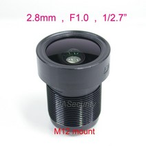 캐논 니콘 호환 미러리스렌즈 f1.0 별빛 렌즈 2.8mm 3mp 또는 5mp 또는 8mp 12.7quot imx225 imx290 imx291 imx307 imx327 고감도, 2.8mm 8mp