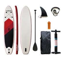 쿨써프 공기주입식 SUP 패들보드 서핑보트 초보자 패들 보드 업라이트보드, C - 320 320X76X15cm