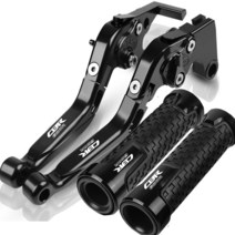 바이트 슈트 원피스 오토바이 에어백 혼다 CBR650R CBR 650R 2018 2019 2020 2021 조절 Extendabl 브레이크 클러치 레버 핸들 그립 엔드, [21] CBR650R 20182020