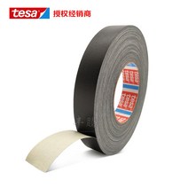 테사 흡음 테이프 TESA4651 블랙 고온 부키 자동차 막힘 샌드블라스트 차폐 전선 절연 방수 고정, 07 5mm*50m（블랙）