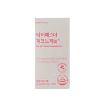 여에스더 피크노제놀 비타민D 갱년기 혈행 항산화 HD 닥터 에스더 뼈 영양제, 30정, 1개