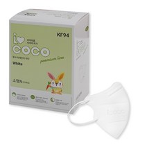 아이코코 황사방역용 새부리형 마스크 소형N KF94 25매입, 화이트
