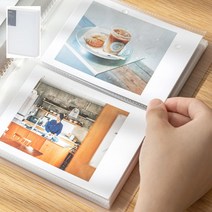 포켓 앨범 티켓 포트북 커플사진첩 160P-11x8cm 포토 셀프 식 프리미엄 샵 백지